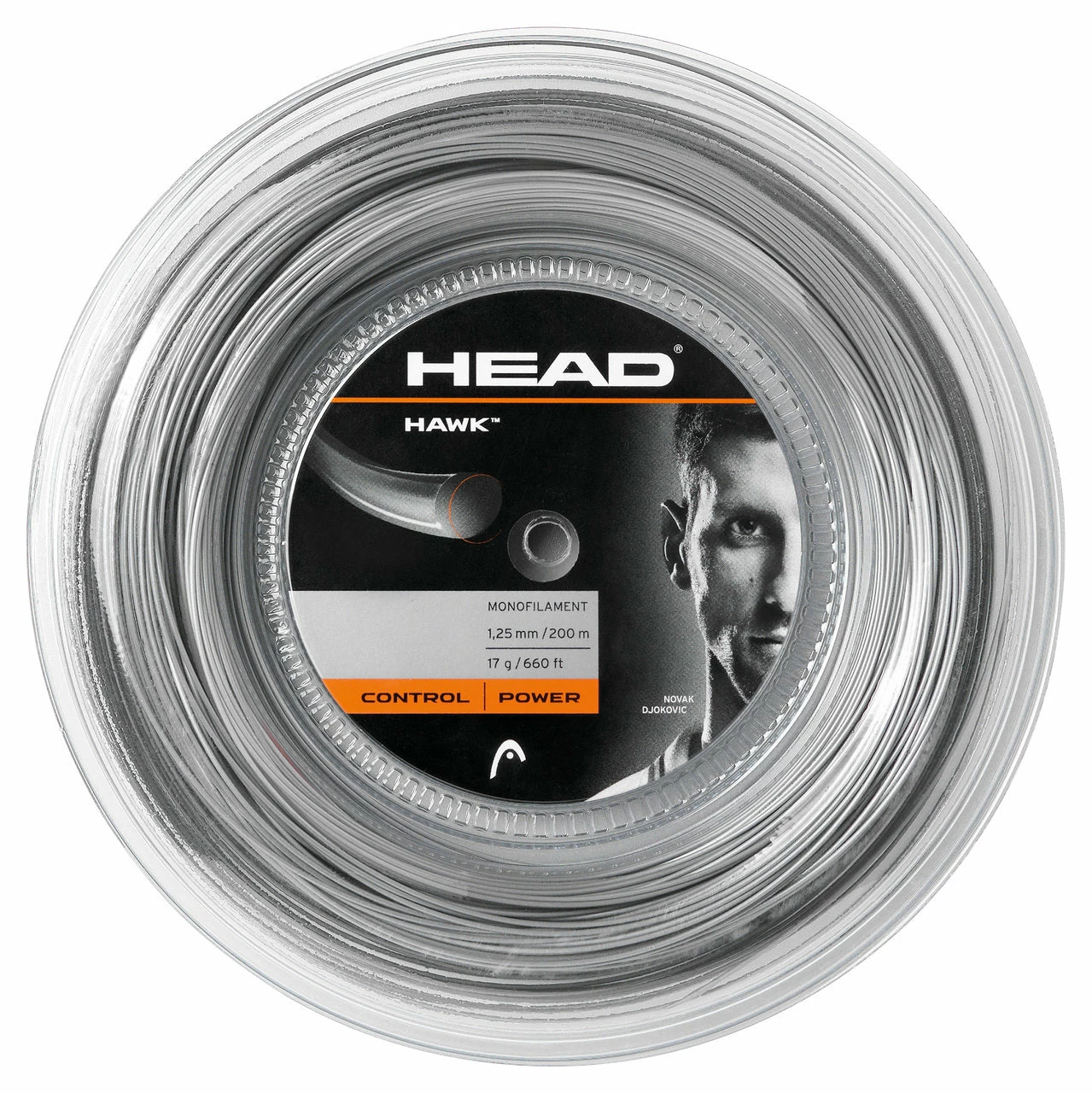 Head Reel Hawk 17 Grey (200M) 3 Head Reel Hawk 17 Grey (200M)