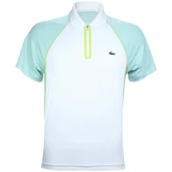 Lacoste Men's Short Sleeved Ribbed Collar Shirt DH5046-52-AWC