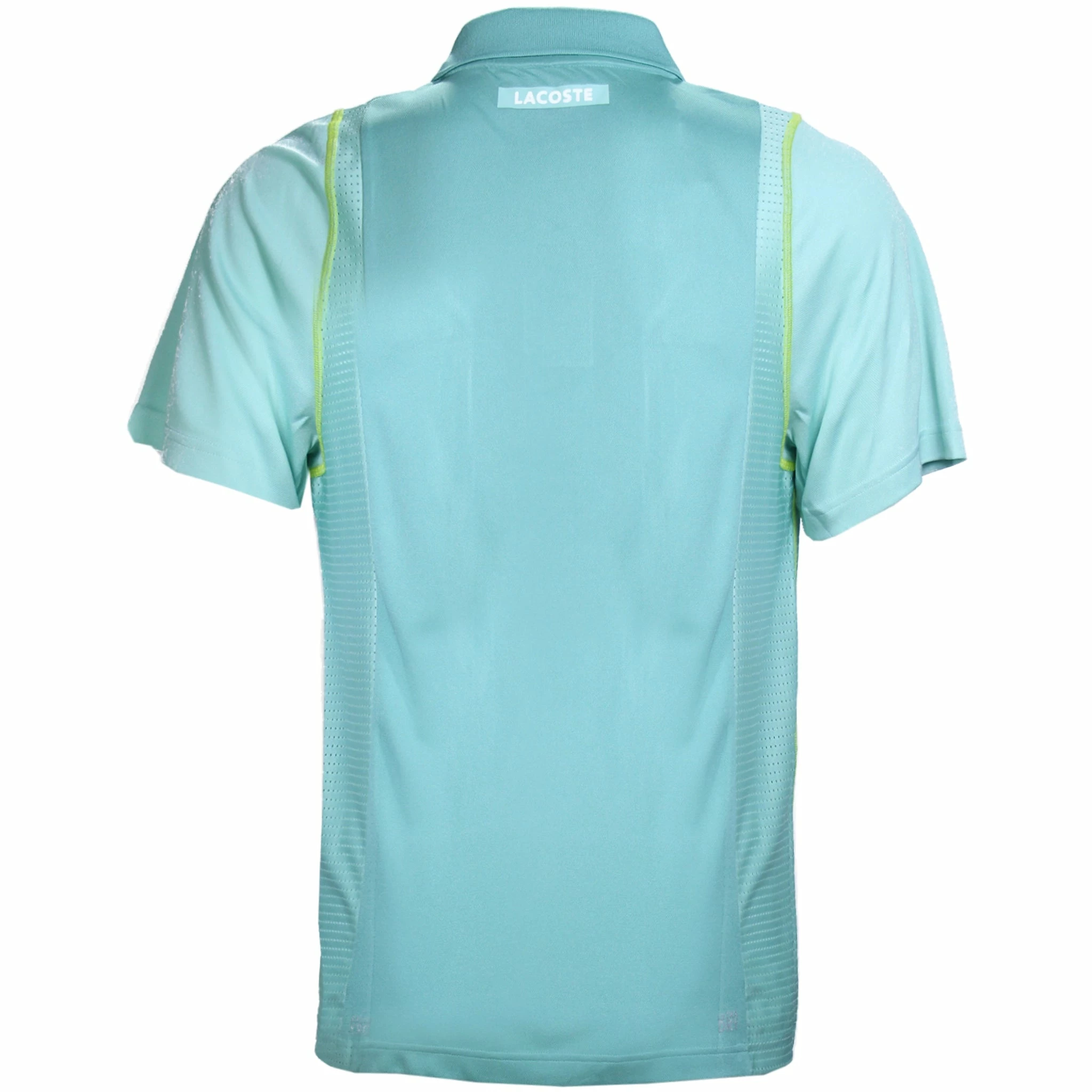 Lacoste Men's Short Sleeved Ribbed Collar Shirt DH5180-52-BR8 4 Lacoste Men's Short Sleeved Ribbed Collar Shirt DH5180-52-BR8 - Image 2