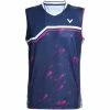 Victor Sleeveless Shirt T-30003 B 1 Victor Sleeveless Shirt T-30003 B -Deals Men Shoes Store T 30003 B A