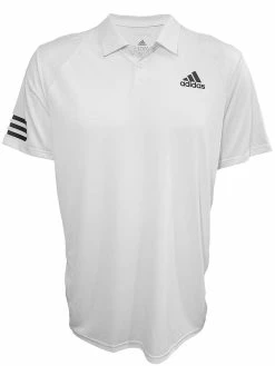 Deals Men Shoes Store 59 Adidas Men's Club 3STR Polo GL5416 White