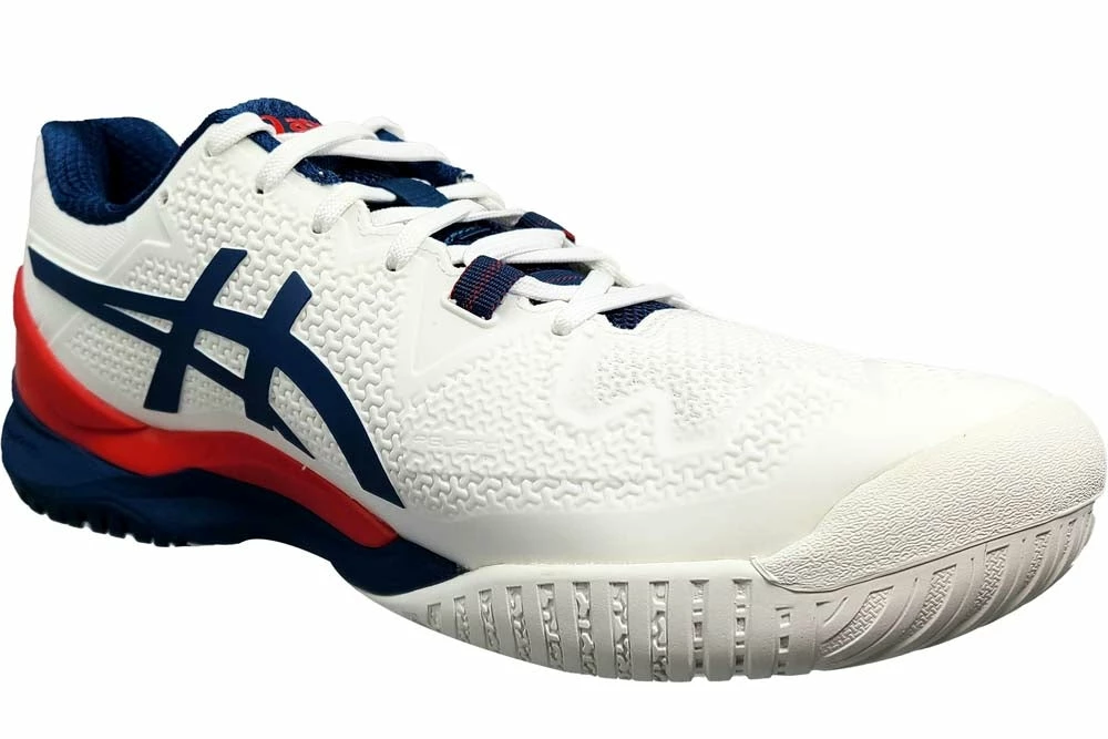 Asics Men's Gel-Resolution 8 WIDE (2E) 1041A113-103 7 Asics Men's Gel-Resolution 8 WIDE (2E) 1041A113-103 - Image 5