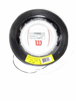Wilson 200m Reel Synthetic Gut Power 130/16 Black