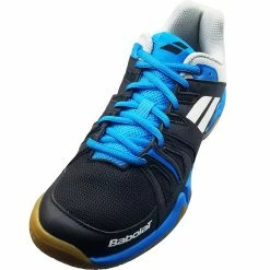 Babolat Shadow Team Men's Indoor 30F2105-2033 Black/Blue -Deals Men Shoes Store babolat 30f2105 2033 4