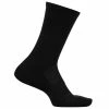 Feetures High Performance Cushion Crew Socks FA1001 - Black -Deals Men Shoes Store feetures crew blk