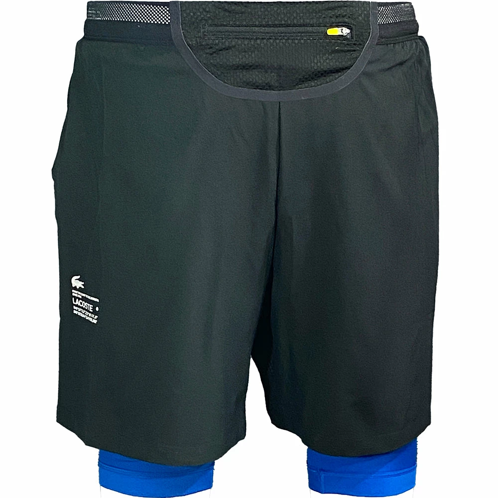 Lacoste Men's Layered Shorts GH9436-52-985 4 Lacoste Men's Layered Shorts GH9436-52-985 - Image 2