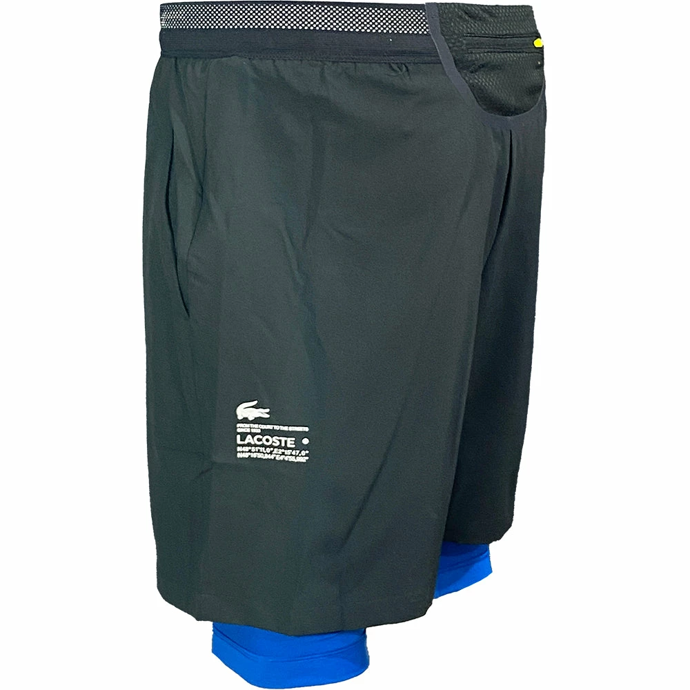 Lacoste Men's Layered Shorts GH9436-52-985 5 Lacoste Men's Layered Shorts GH9436-52-985 - Image 3