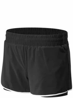 New Balance Women's Rally Short WS01446-BK -Deals Men Shoes Store nb ws01446 bk 2 2