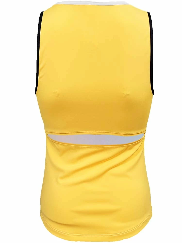 New Balance Women's Printed Tournament V-Neck Tank WT21435 4 New Balance Women's Printed Tournament V-Neck Tank WT21435 - Image 2