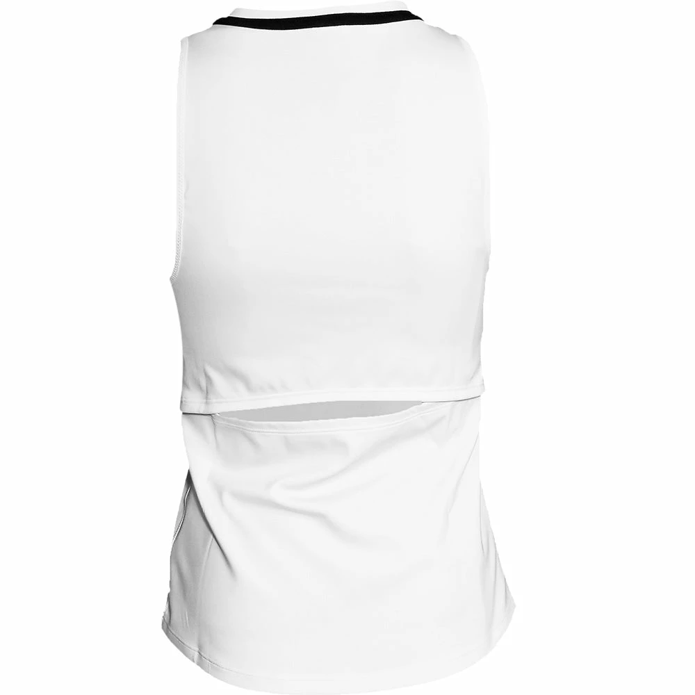 New Balance Women's Tournament Keyhole Tank WT23436-WT 4 New Balance Women's Tournament Keyhole Tank WT23436-WT - Image 2