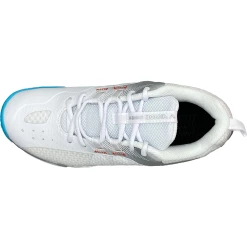 Victor Men's Indoor S82II-AS Bright White/Glossy Silver -Deals Men Shoes Store victor s8211 as 6