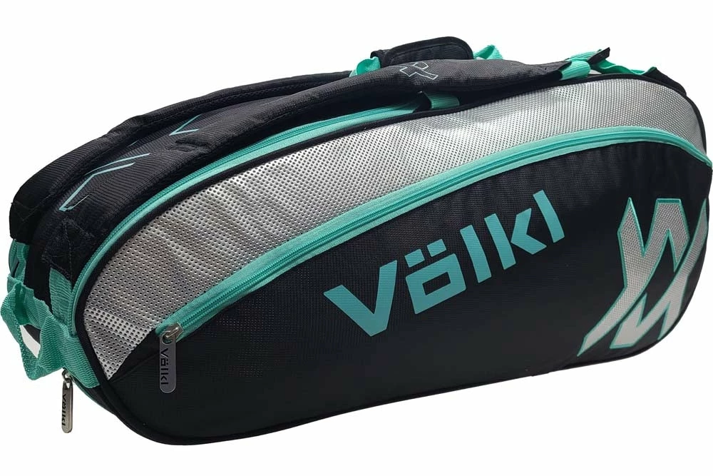 Volkl Tour Combi Bag X6 Black/Turquoise/Silver 4 Volkl Tour Combi Bag X6 Black/Turquoise/Silver - Image 2
