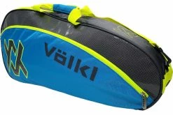 Volkl Tour Pro Bag X3 Charcoal/Neon Blue/Neon Yellow