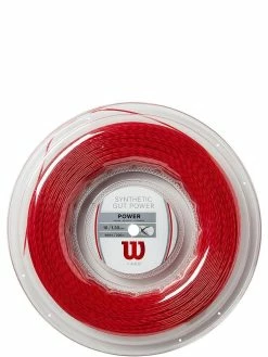 Wilson Reel Synthetic Gut Power 130/16 Red (200m)