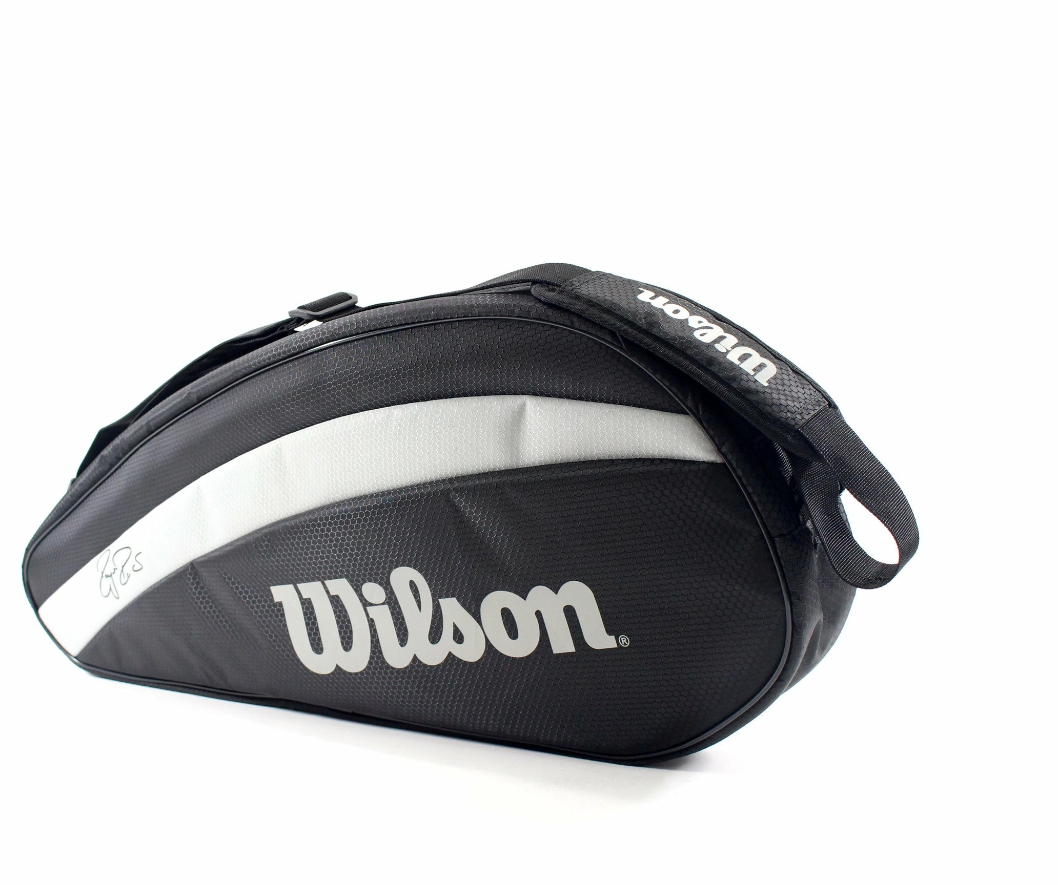 Wilson Federer Team 3PK Bag WR8005801 BKWH 4 Wilson Federer Team 3PK Bag WR8005801 BKWH - Image 2