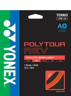 Yonex Polytour REV 130 - Bright Orange