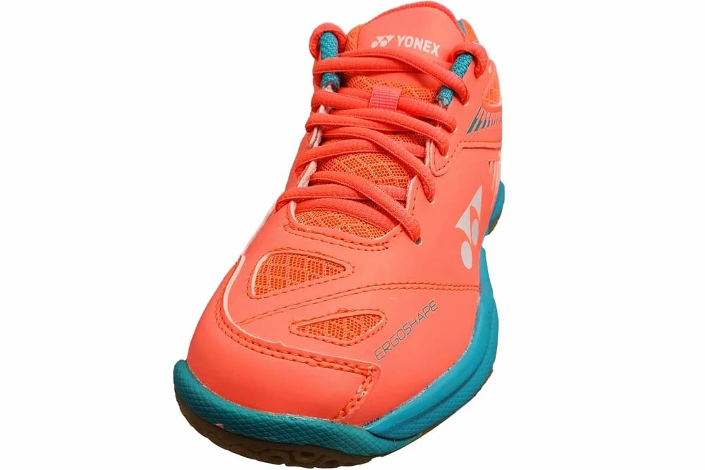 Yonex Power Cushion SHB65 R3 Unisex Indoor Coral Orange 8 Yonex Power Cushion SHB65 R3 Unisex Indoor Coral Orange - Image 6