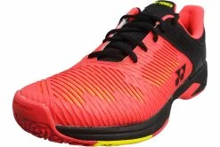 Yonex Men's Power Cushion Sonicage 2 CLAY Red/Black 11 Yonex Men's Power Cushion Sonicage 2 CLAY Red/Black -Deals Men Shoes Store yonex shts2cex 053 4