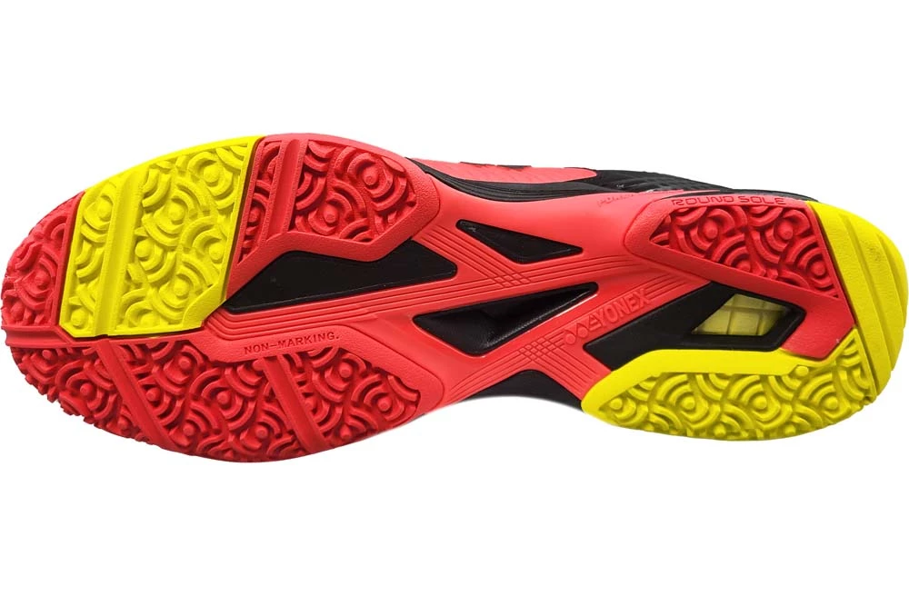 Yonex Men's Power Cushion Sonicage 2 CLAY Red/Black 8 Yonex Men's Power Cushion Sonicage 2 CLAY Red/Black - Image 6